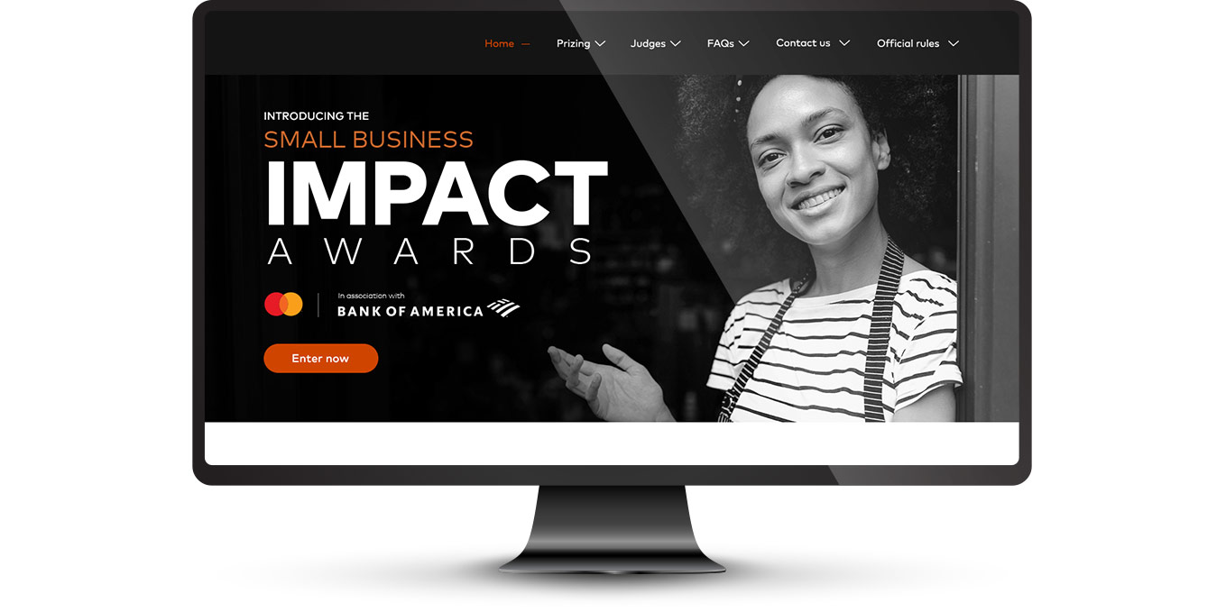 Mastercard Home Team Advantage Small Business Contest details